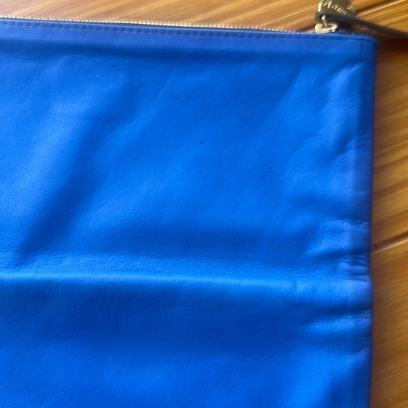 Clare V Blue Leather Clutch - Picture 14 of 15
